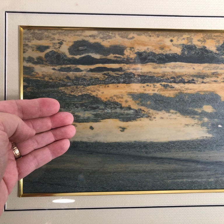 Autumn Dawn Extraordinary Natural Stone Painting One Of A Kind For Sale At 1stdibs