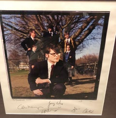 Signed Decemberists photograph