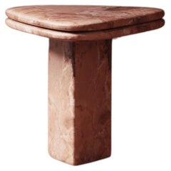 Autumn End Table - Breccia Pernice marble