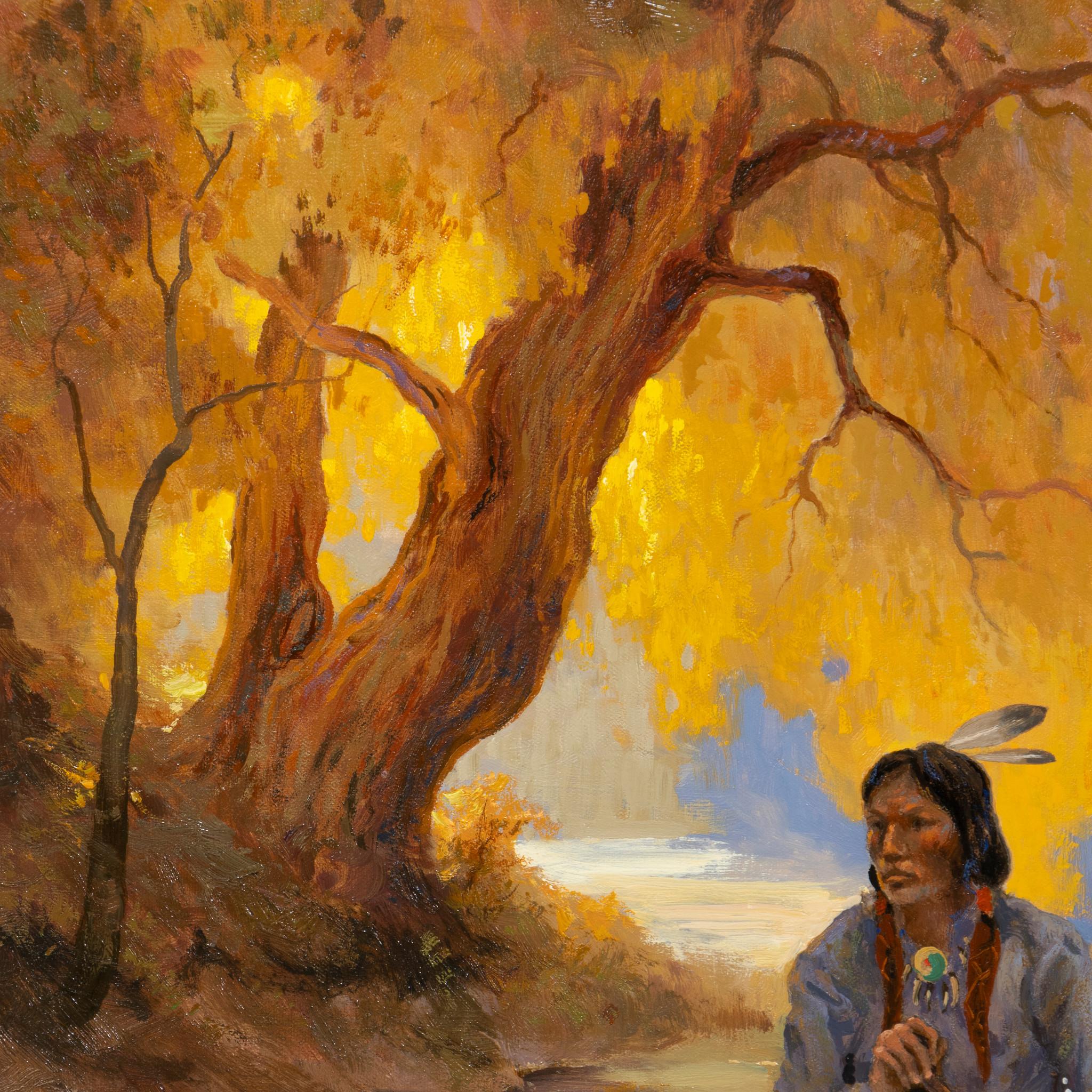 Oil on canvas by Greg Parker. 30
