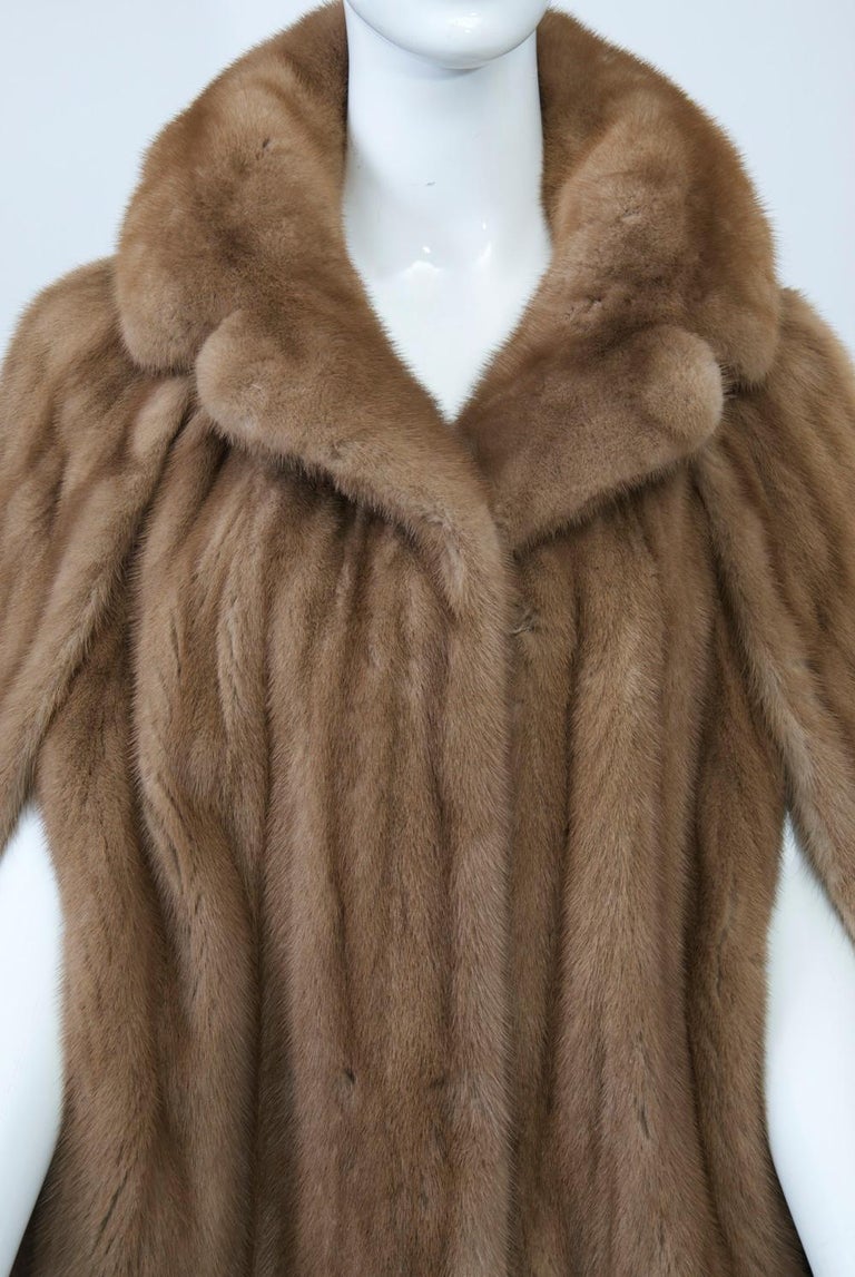 Autumn Haze Mink Cape at 1stDibs mink cape for sale