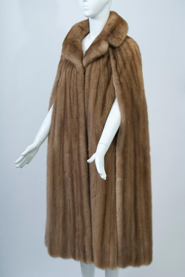 Autumn Haze Mink Cape at 1stDibs mink cape for sale