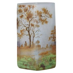 "Autumn Landscape" by Daum Frères