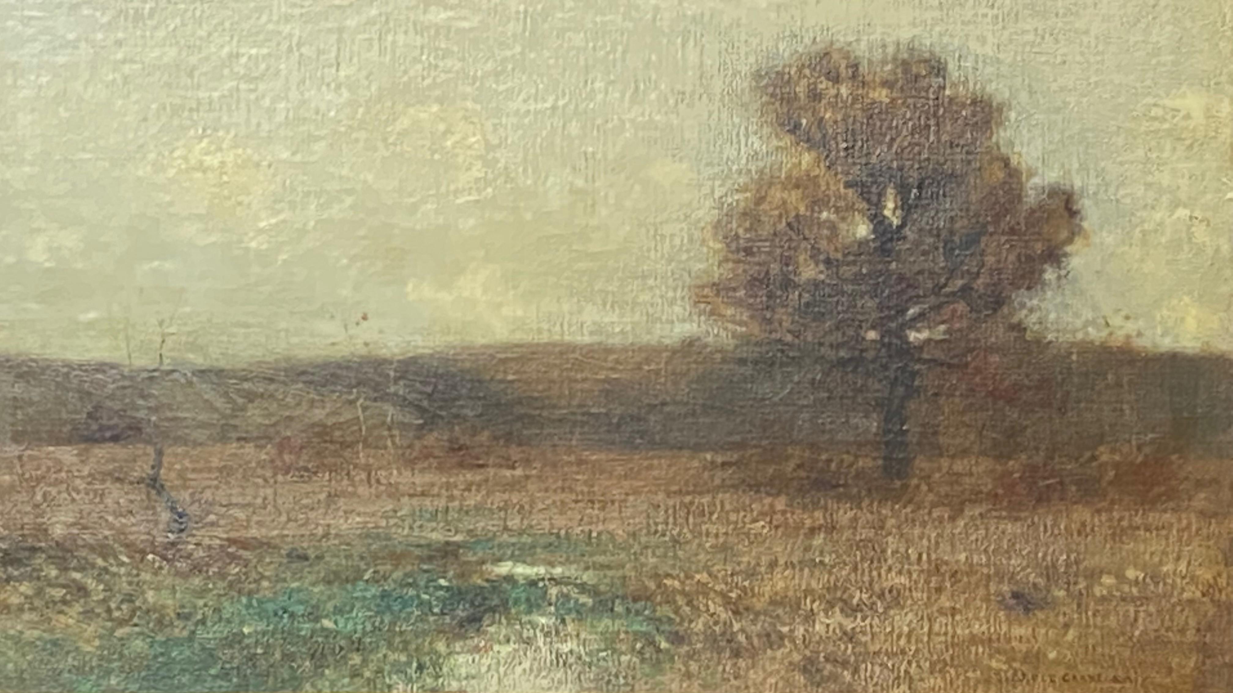 Toile Peinture de paysage d'automne de la vallée de Brandywine par Bruce Crane en vente