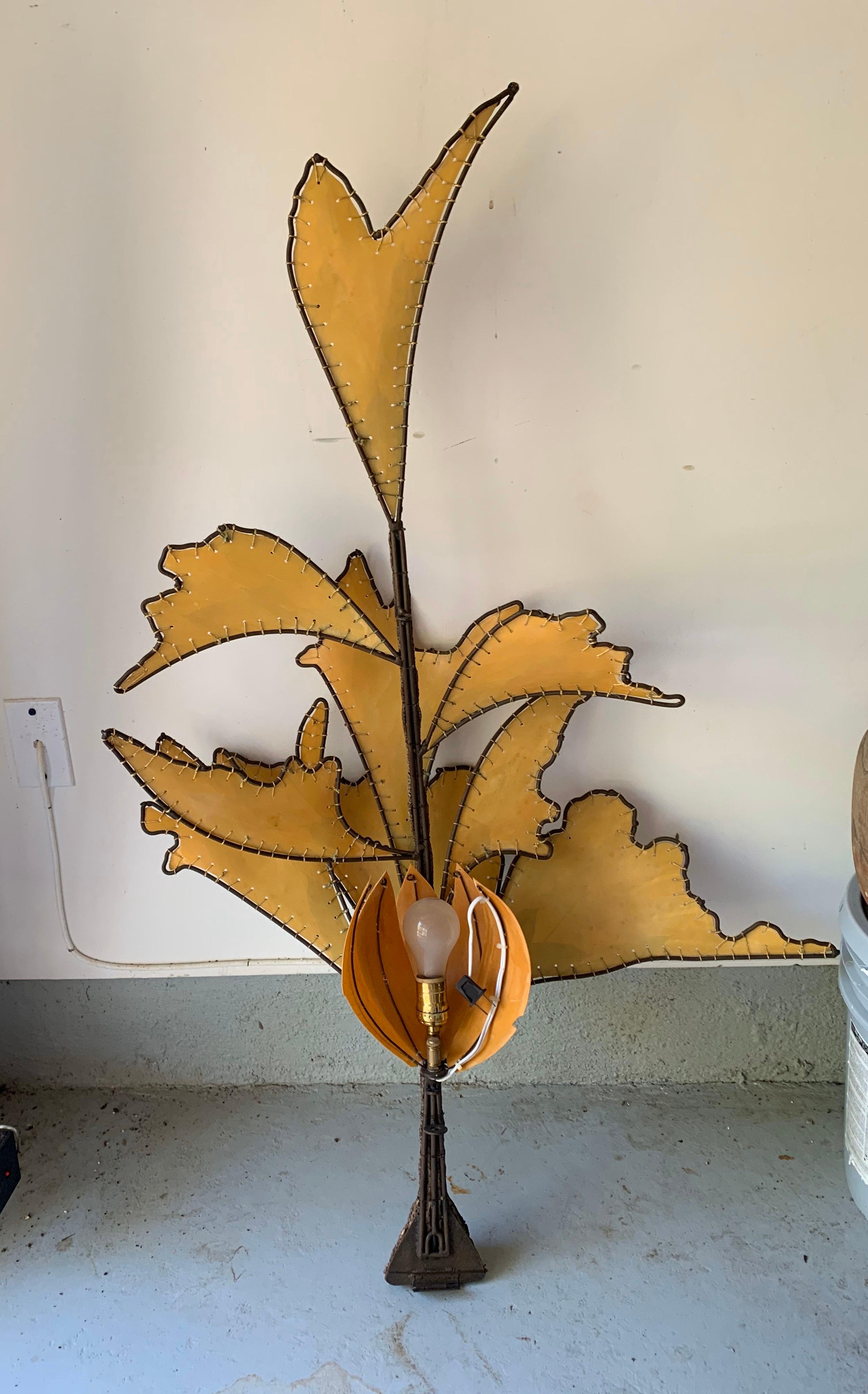 Autumn Leaves & Branches Wall Sconces, a Pair 2