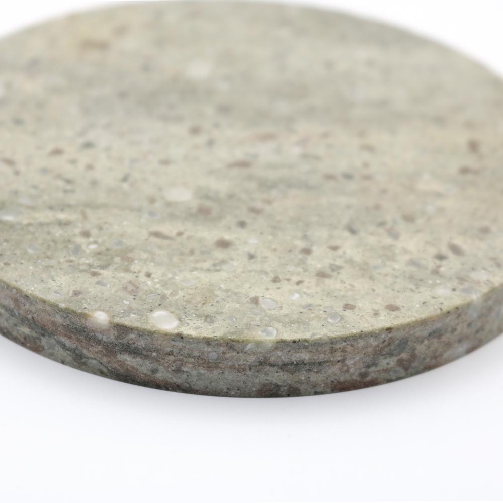 Minimalist Autumn Leaves Corian Base, Small, 15W Wireless Charger For Sale