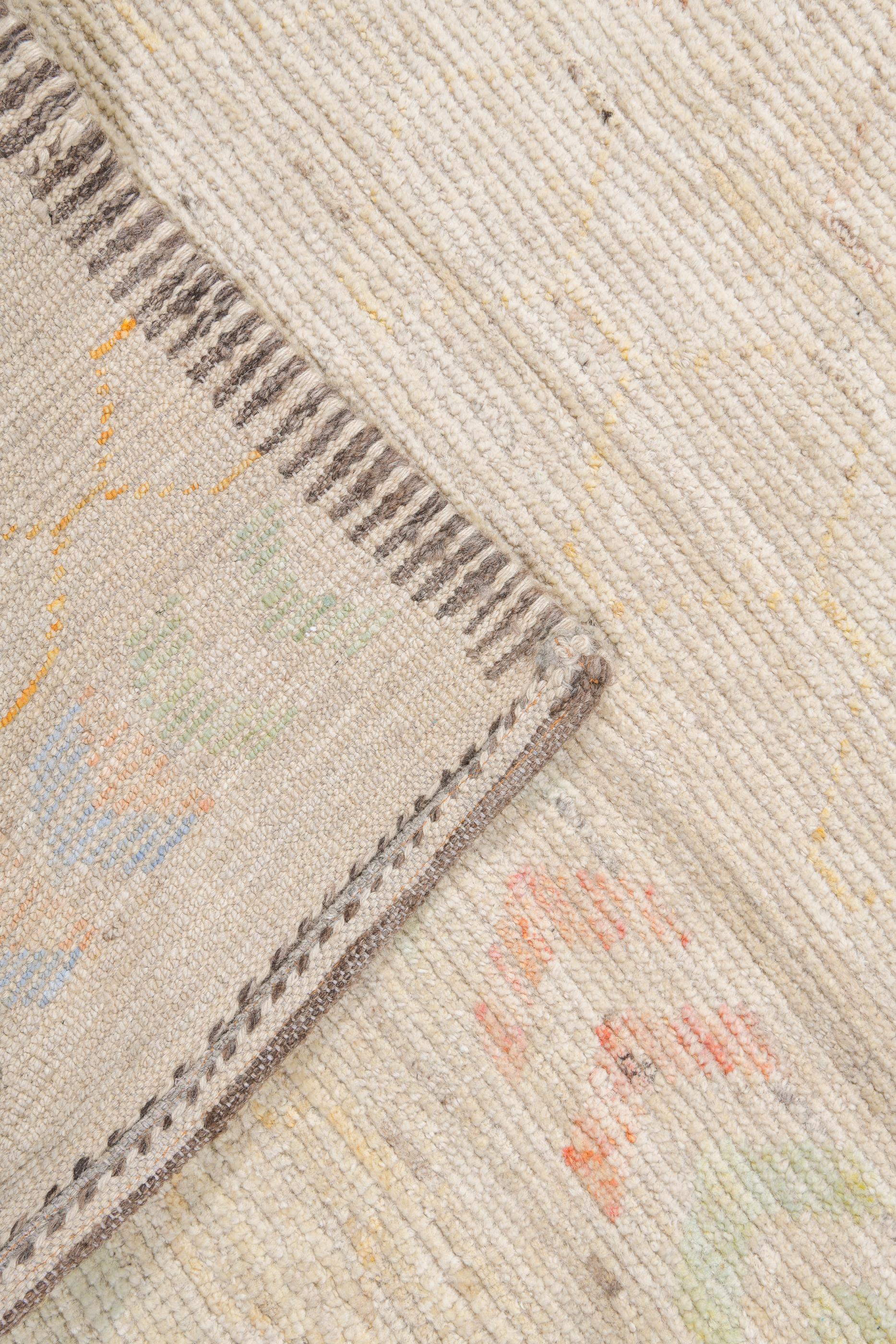 Laine feuilles d'automne orange Tulu en vente