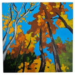 Autumn Sketch, Oil on Wood Panel, 2024