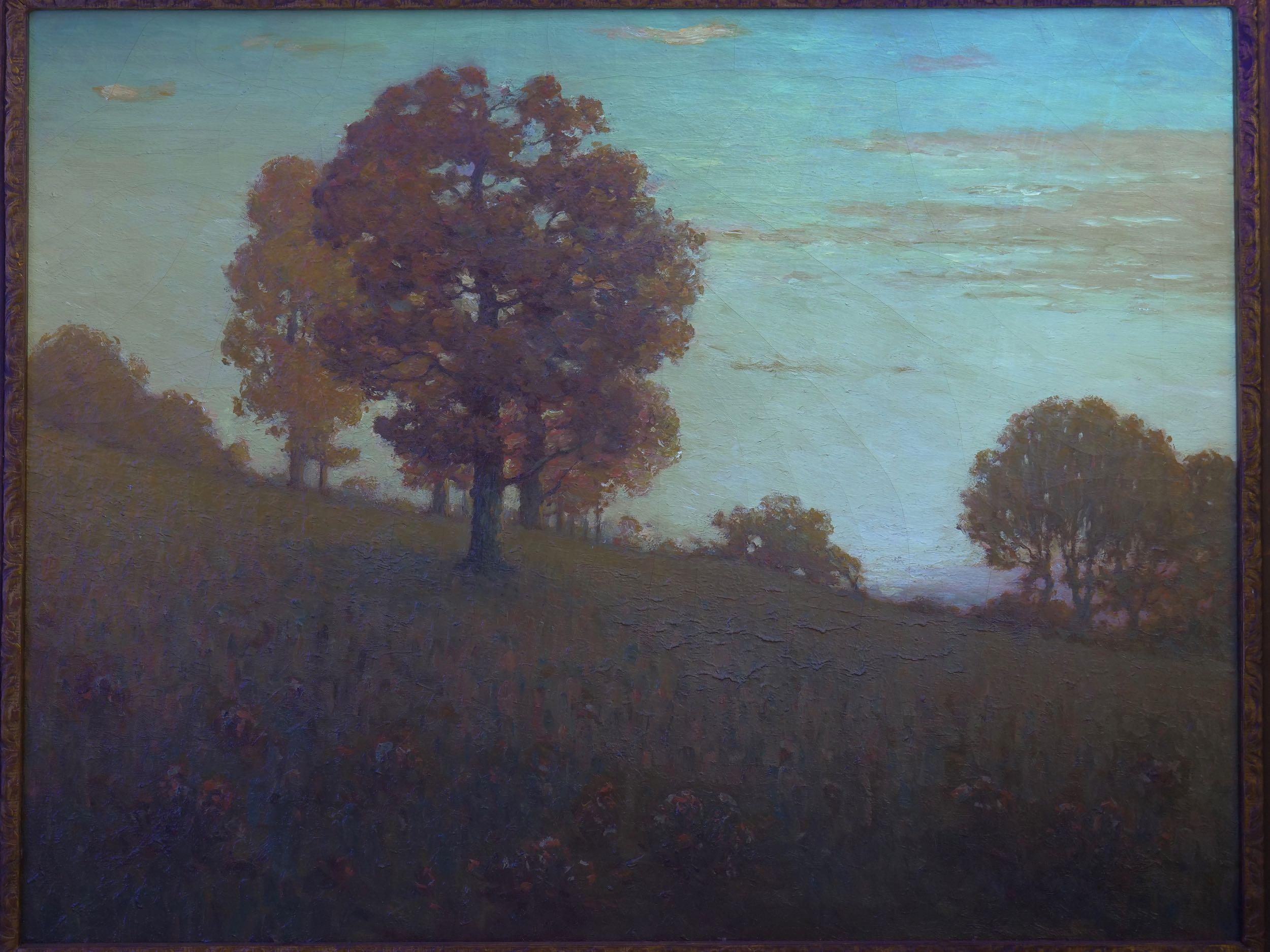 “Autumn Trees” Landscape Painting by Clark Summers Marshall 12