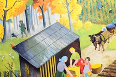 Autumn, Vintage Wall Chart