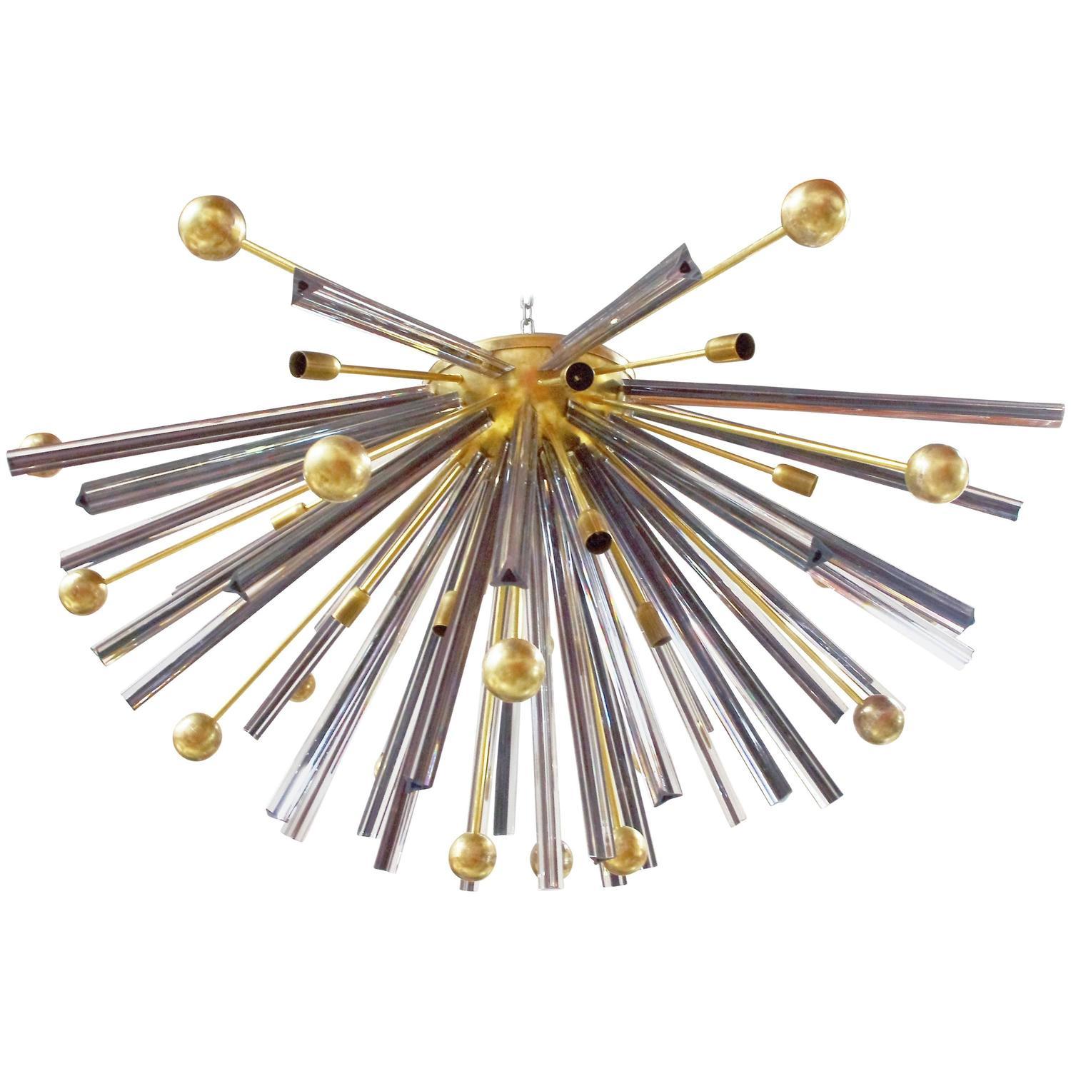 Italian Autunno Sputnik Chandelier or Flush Mount by Fabio Ltd For Sale