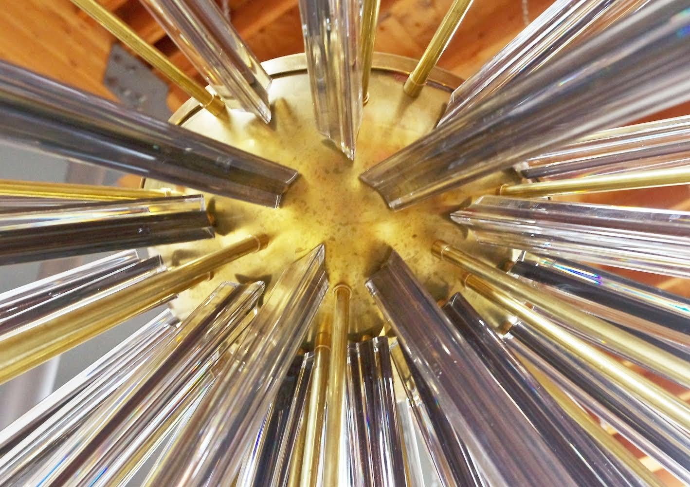 Contemporary Autunno Sputnik Chandelier or Flush Mount by Fabio Ltd For Sale