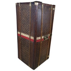"Aux etats unis" Wardrobe Trunk