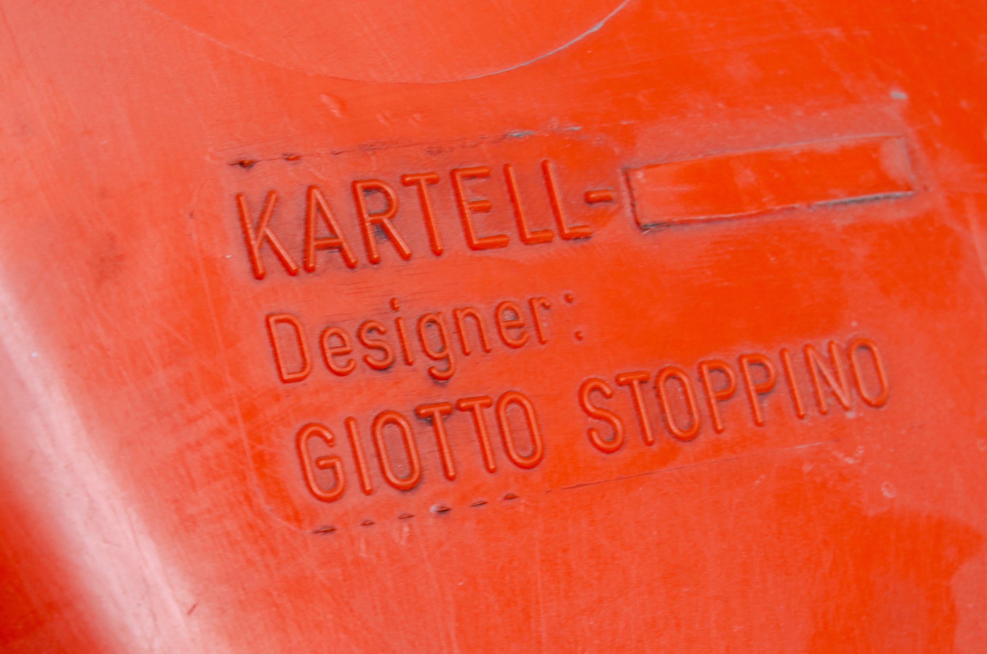 Italian Auxiliary bar and table by Kartell & Anna Castelli Ferrieri For Sale