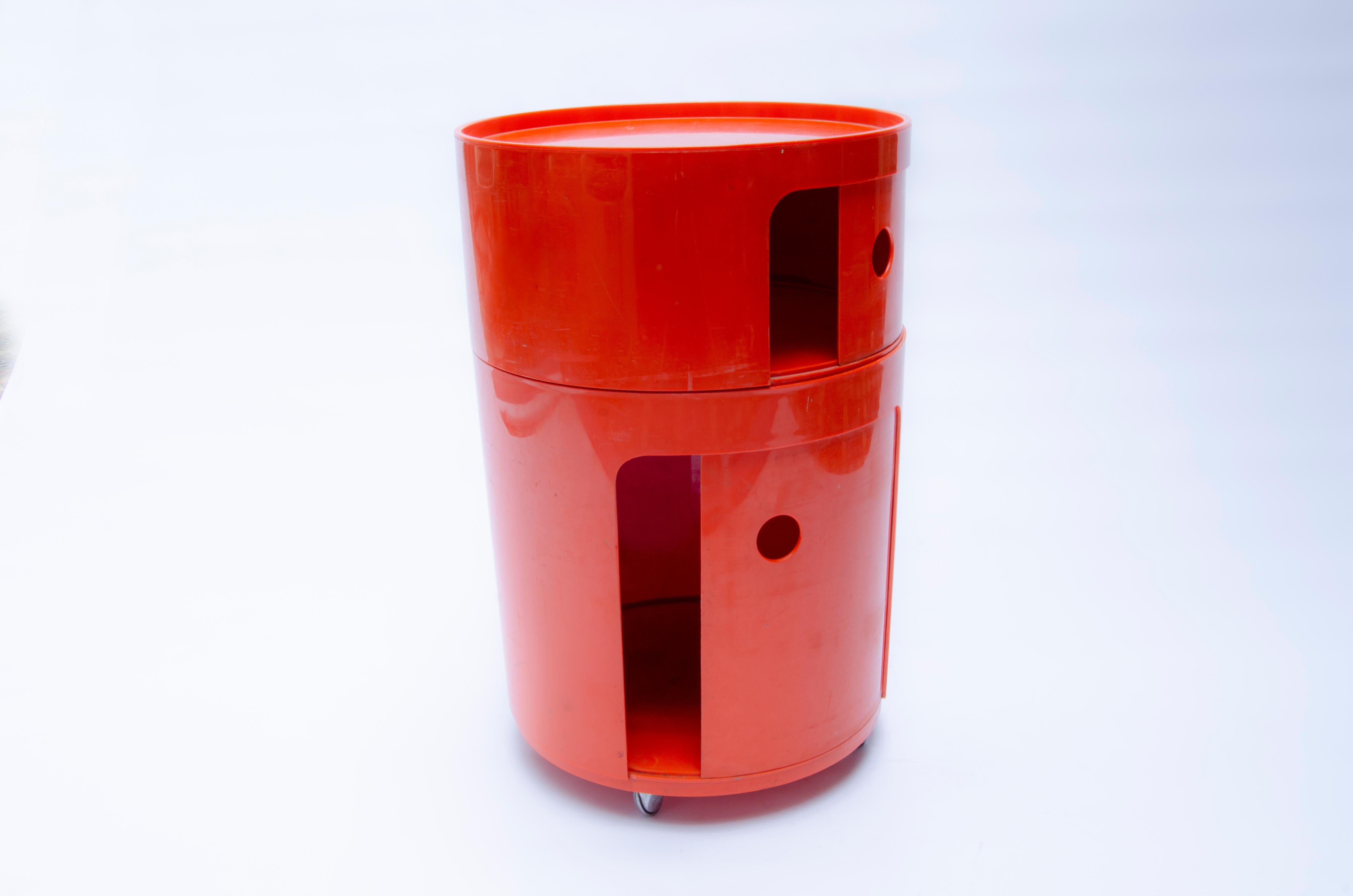 Mid-20th Century Auxiliary bar and table by Kartell & Anna Castelli Ferrieri For Sale