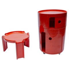 Auxiliary bar and table by Kartell & Anna Castelli Ferrieri