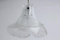 AV Mazzega Murano Glass Pendant Lamp by Carlo Nason