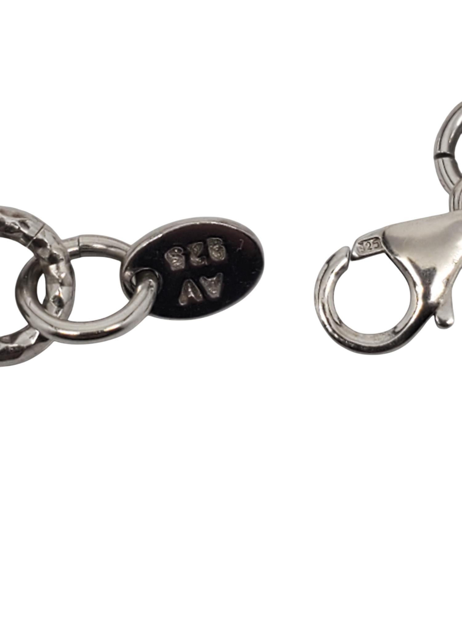 AV One Silver - Bracciale a cerchi intrecciati multicolore #20766 in vendita 1