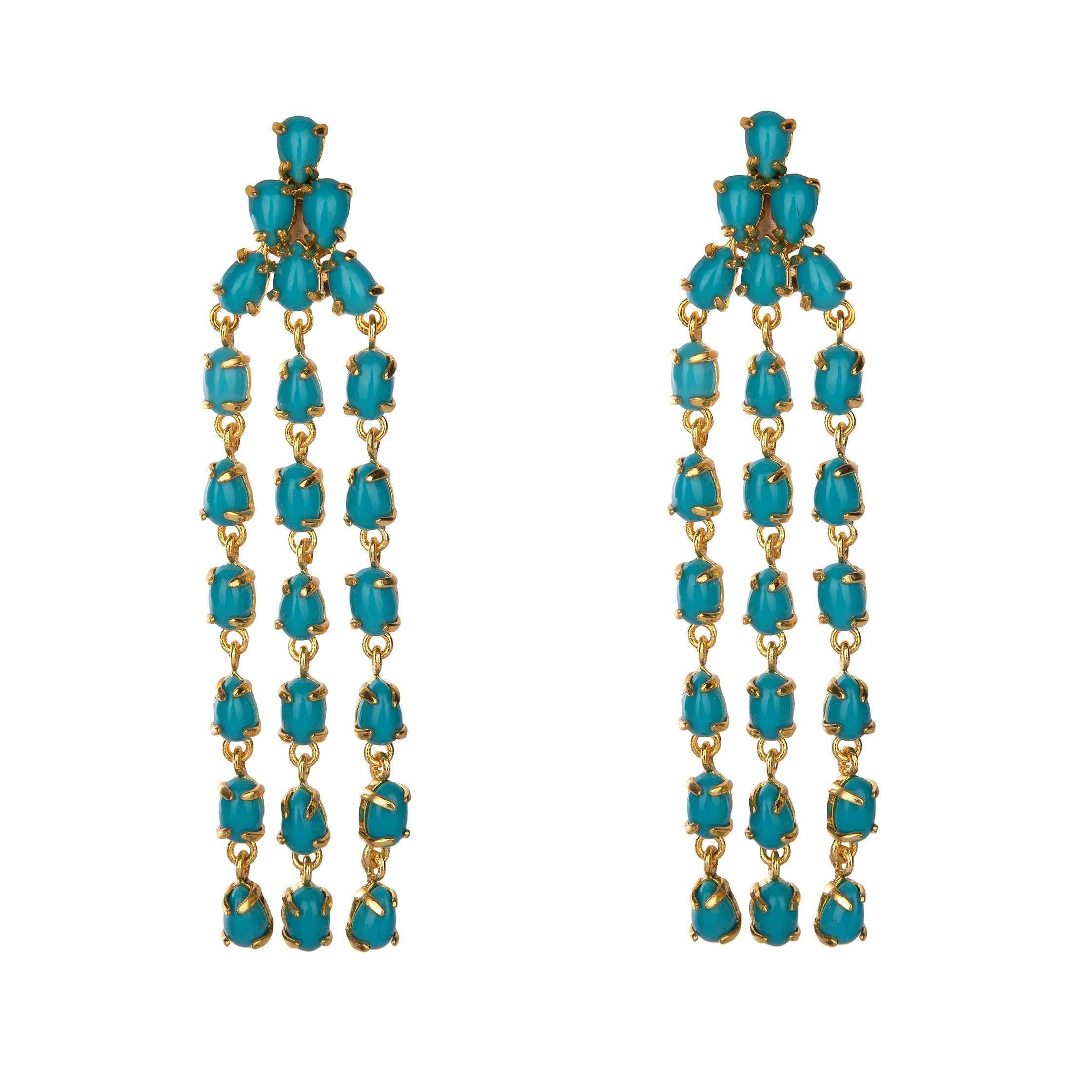 Women's Ava Pierced Earrings (more colors) For Sale