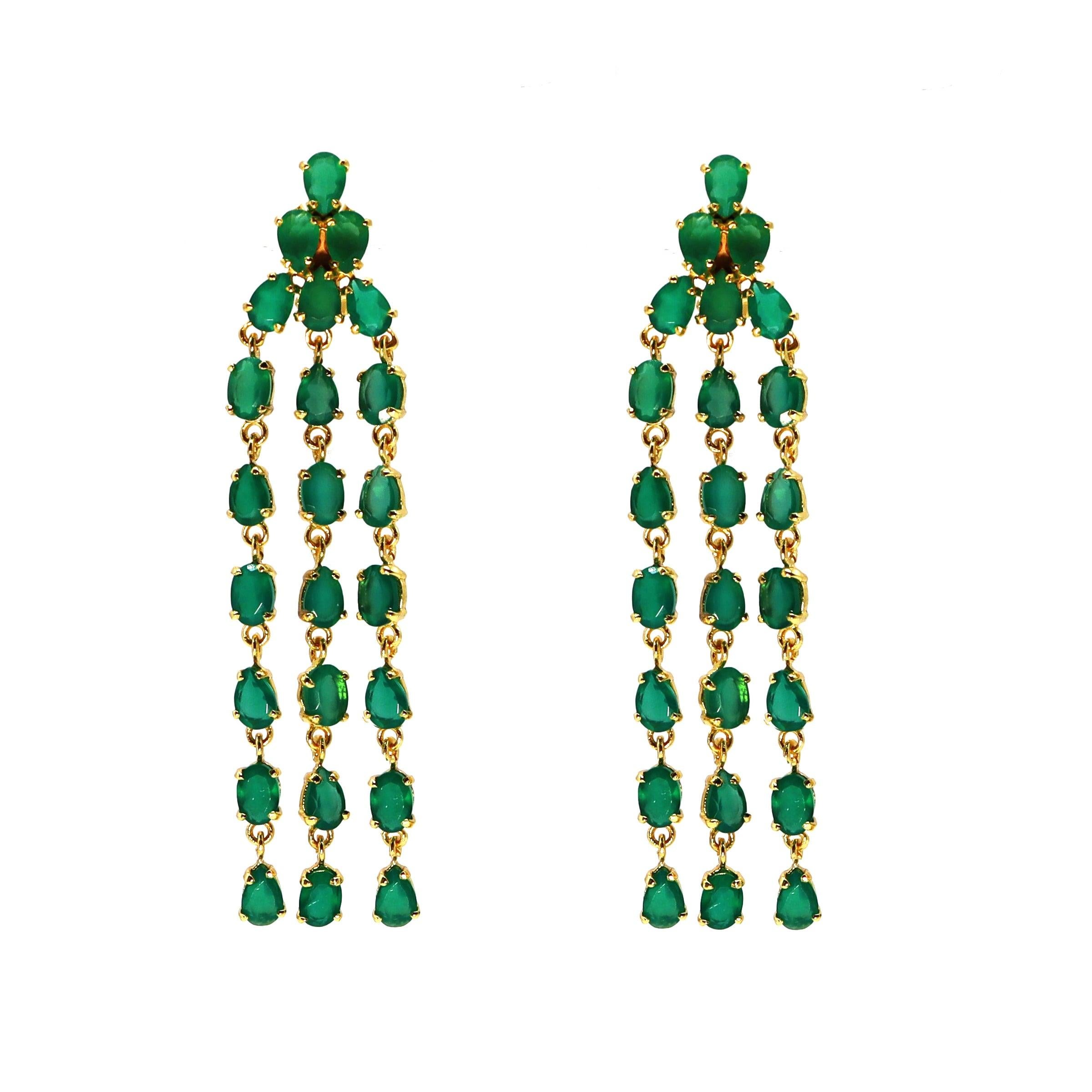 Ava Pierced Earrings (more colors) For Sale 4