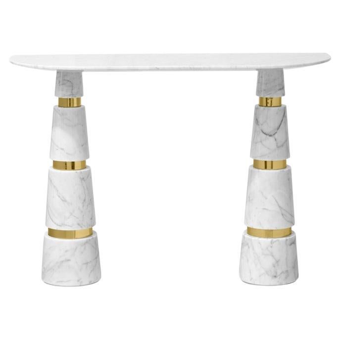 Avalanche Console 'Carrara Marble'