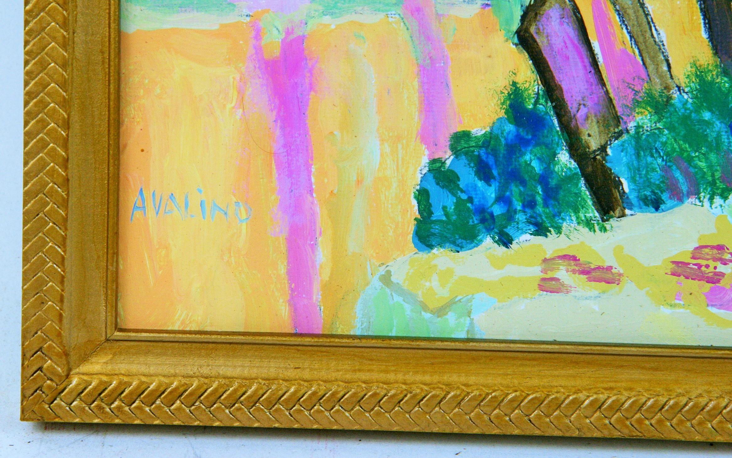Paysage impressionniste américain Grand Canyon Vista Landscape 1980 en vente 2