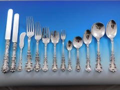 Avalon by International Sterling Silver Flatware Set 12 Service 198 Pcs Dinner