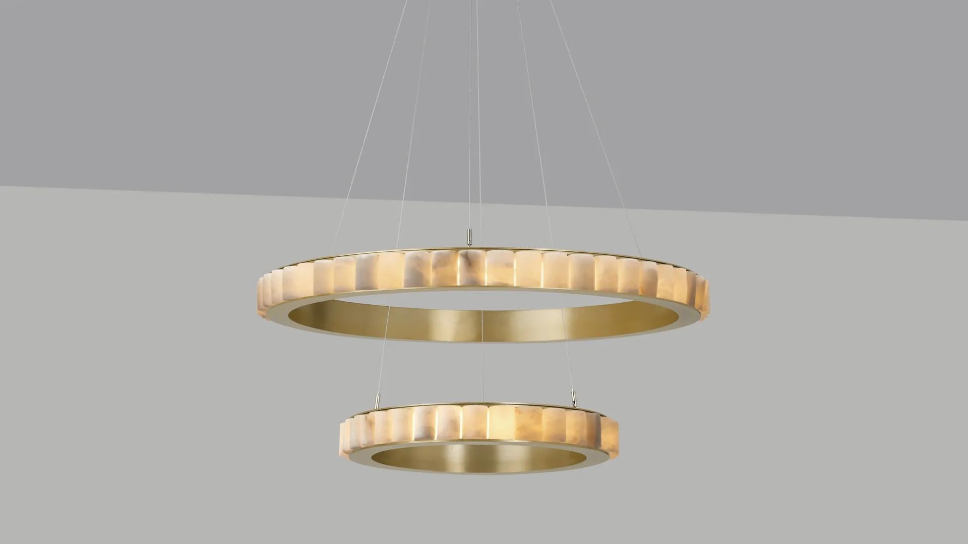 Avalon-Halo-Kronleuchter von CTO Lighting im Angebot 2