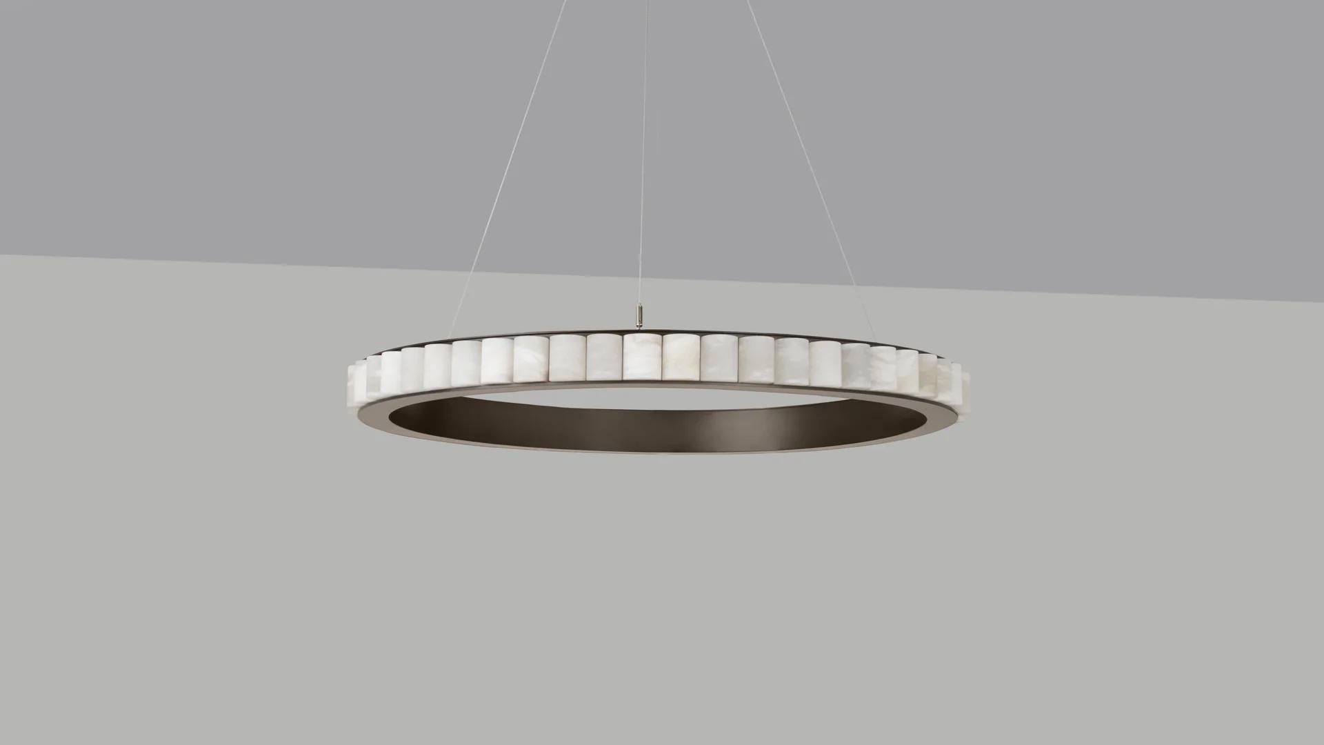 Avalon Large Chandelier by CTO Lighting For Sale 3