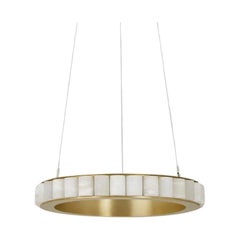 Avalon-Kronleuchter mit Mittelteil von CTO Lighting