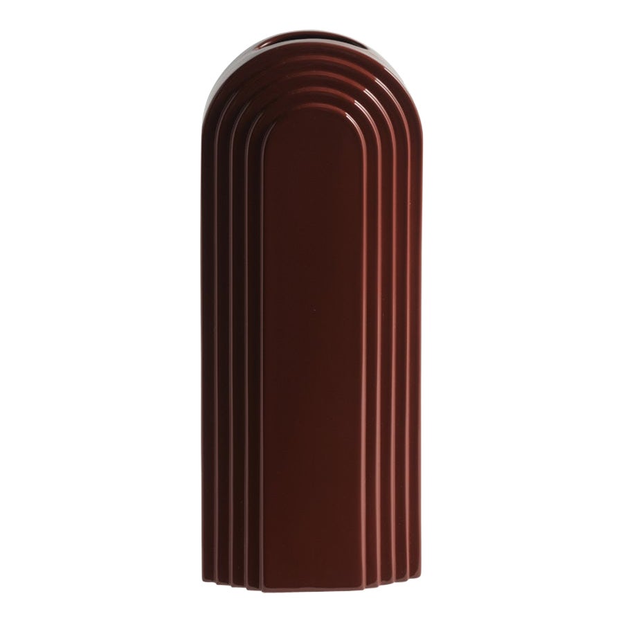 Vase Avalon Maroon de Greg Natale en vente