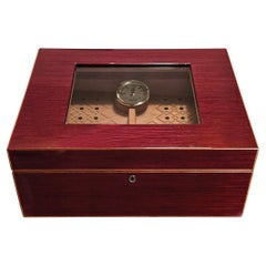 "Humidor en chêne rouge brillant "Avana Rossa