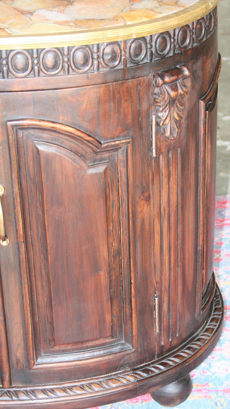 Avant Garde Custom Handcrafted SemiPrecious Stone Bathroom Sink For