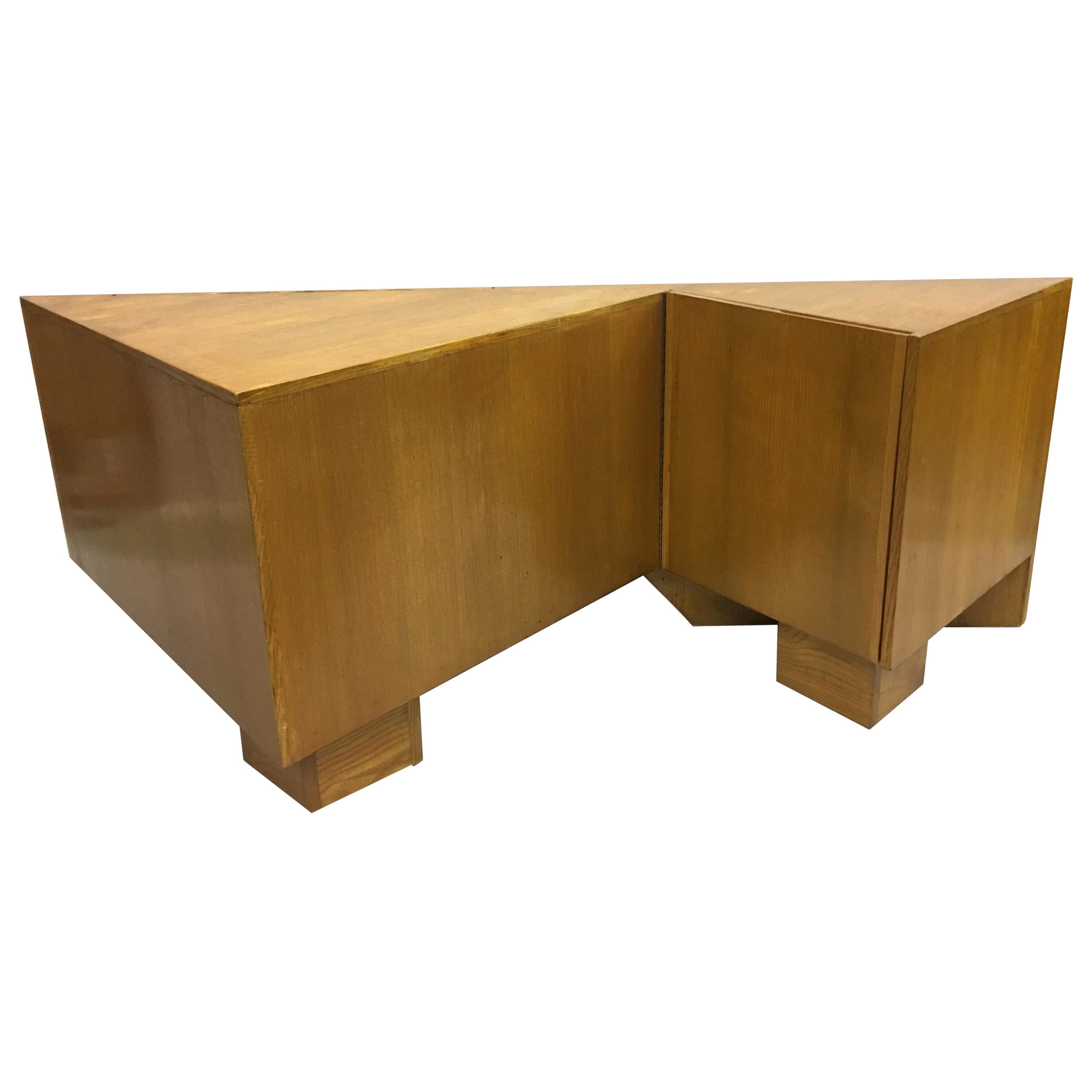 Avant-Garde French Mid-Century Modern Sideboard / Console by Alain Marcoz, 1956