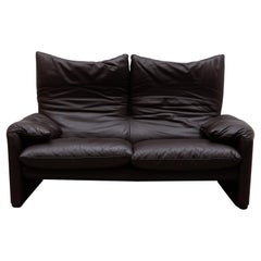 Avant Garde "Maralunga" Sofa, Vico Magistretti Designed by Cassina, Italy