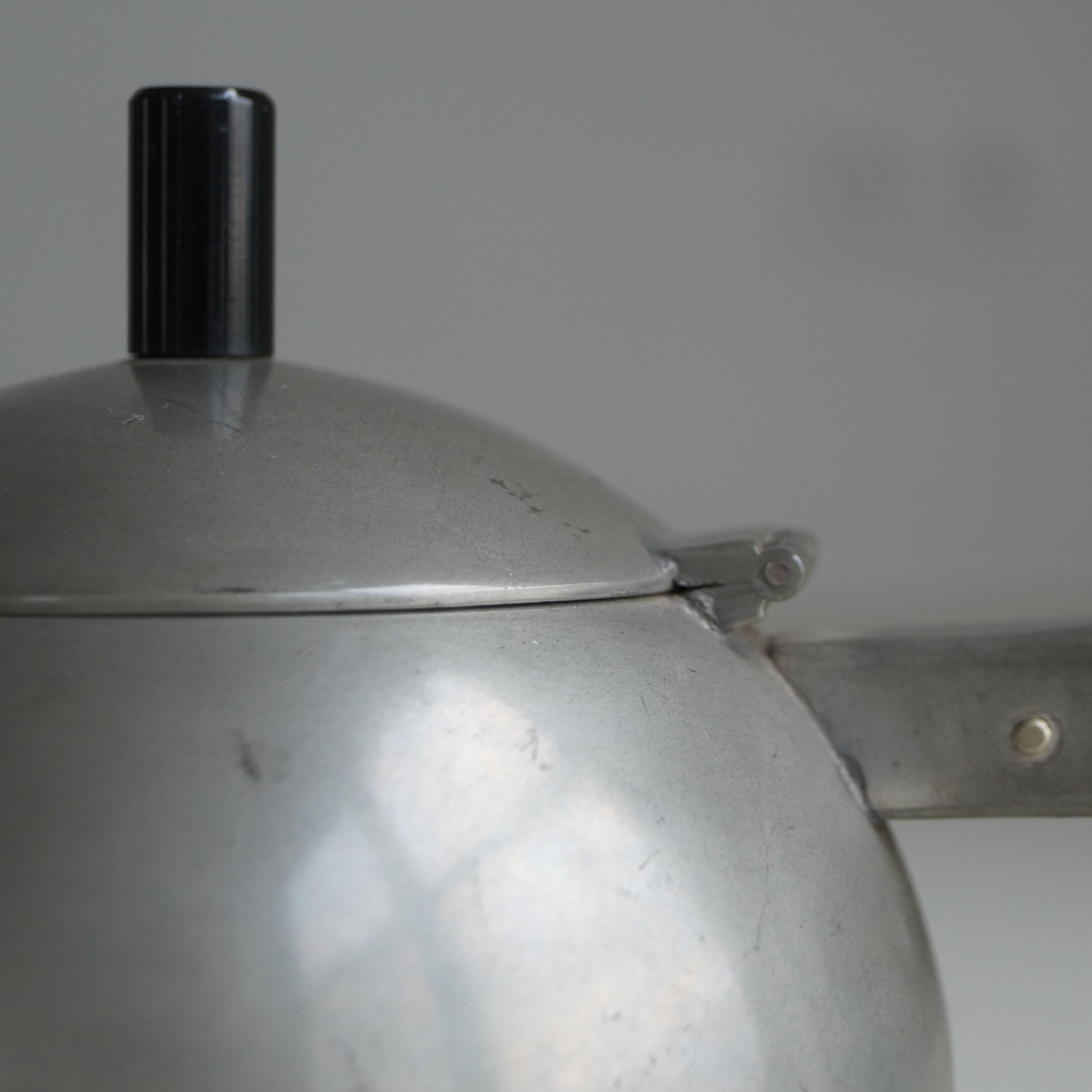 Avant-garde modernist tea service by C v.d. Hoef for GERO, 1920s For Sale 5