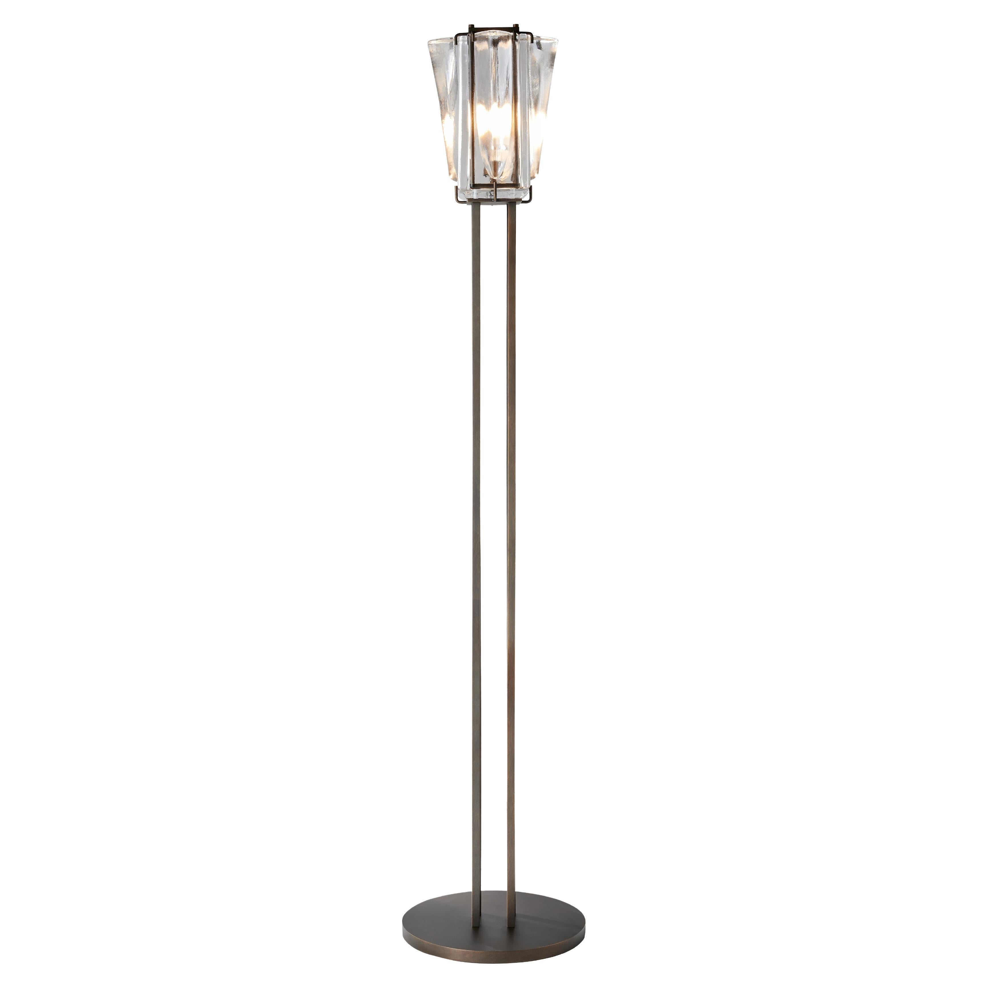 AVANT Glass Floor Lamp