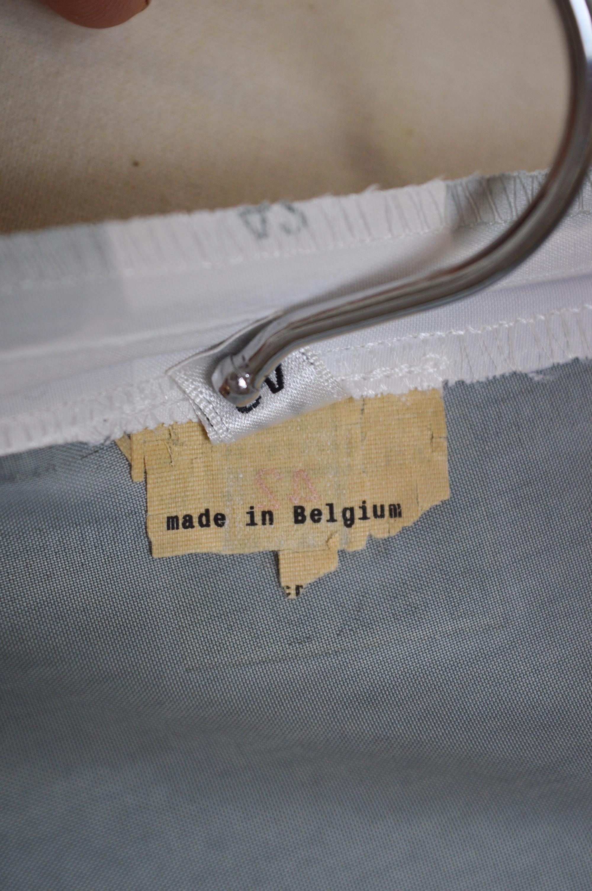 Avant Guard Christoph Broich Antwerp School X-ray Technical fabric maxi Skirt For Sale 9