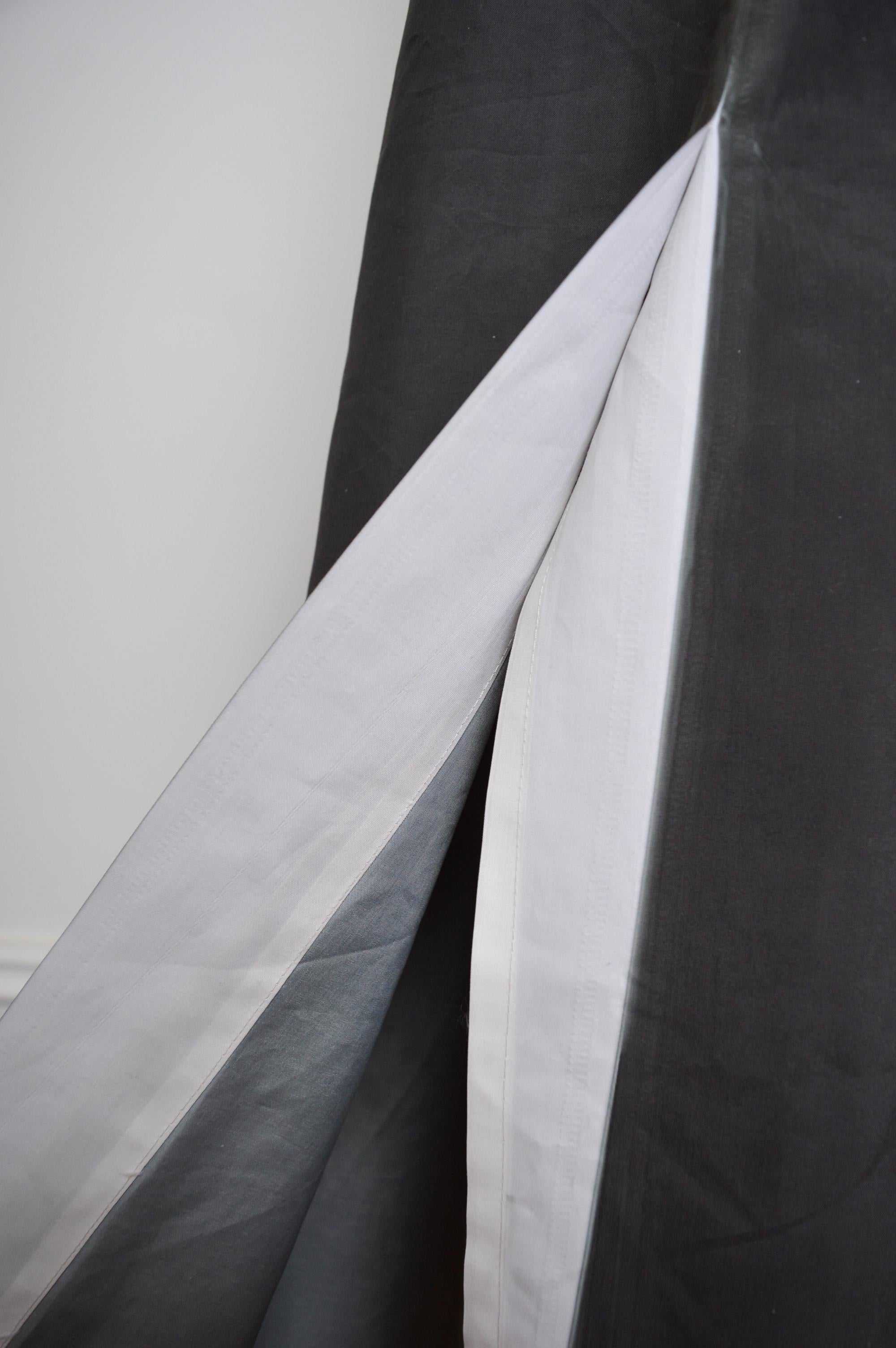 Avant Guard Christoph Broich Antwerp School X-ray Technical fabric maxi Skirt For Sale 11