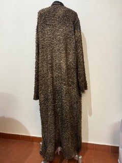 Avant Toi Brown Cashmere and Silk Coat Size M