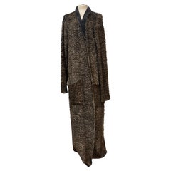 Avant Toi Abrigo marrón de cachemira y seda Talla M