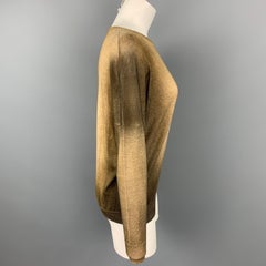AVANT TOI Brown & Tan Ombre Cashmere / Silk Pullover