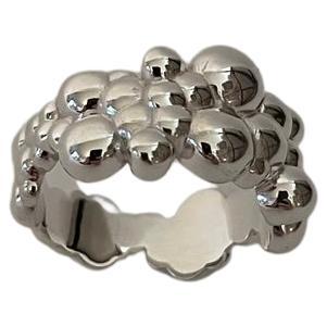 Antique 14k White Gold Citrine Ring