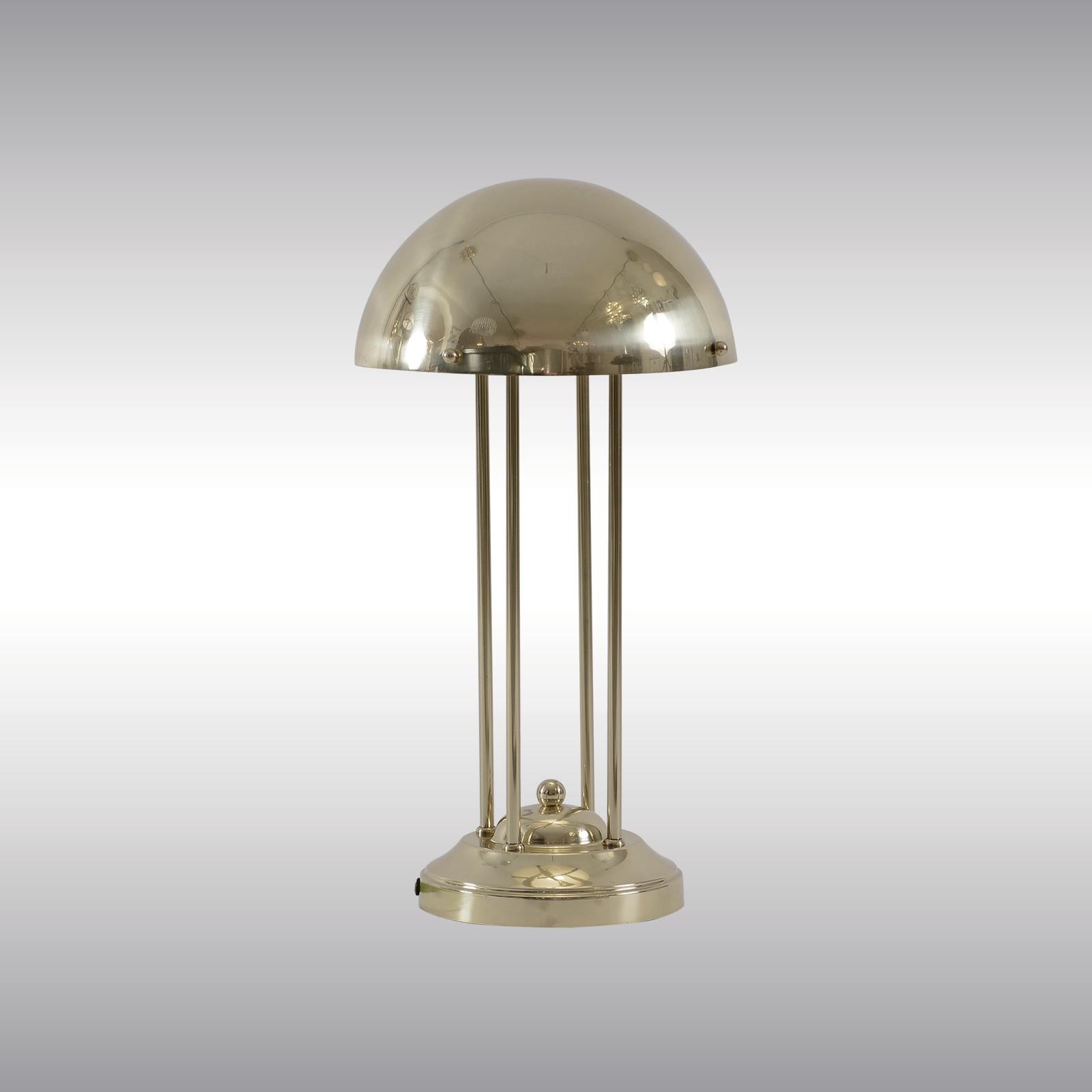 Avantgardistic Josef Hoffmann Secessionist Jugendstil Table Lamp Re-Edition In New Condition For Sale In Vienna, AT