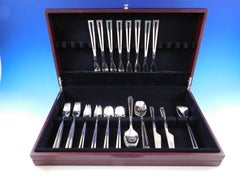 Avanti by Celsa Mexico Sterling Silber Besteck Set 8 Service Modern 49 Pieces