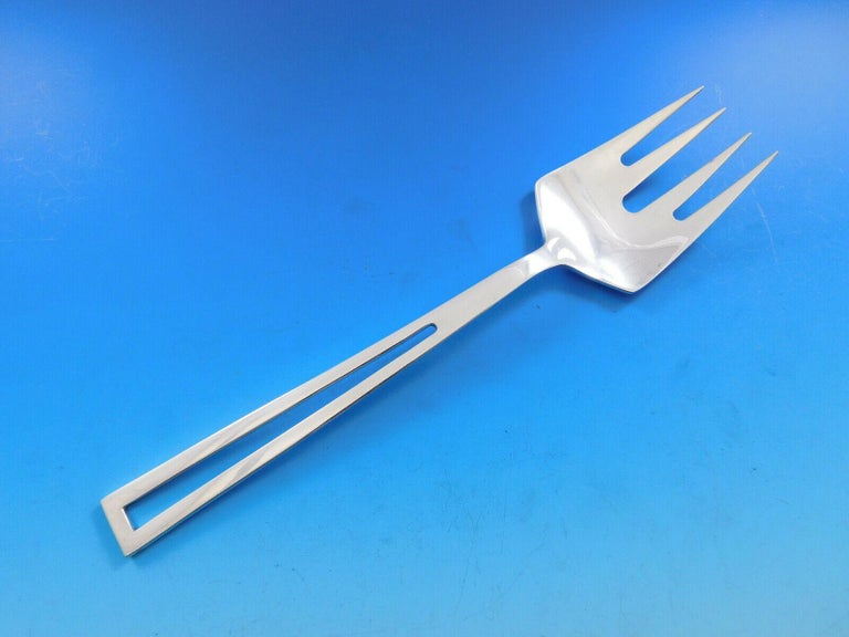 Avanti by Celsa Mexico Sterling Silver Flatware Set Service Mid-Century