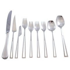 Avanti by Codan Mexikanisches Sterling Silber Besteck Set für 10 Personen 90 Pieces