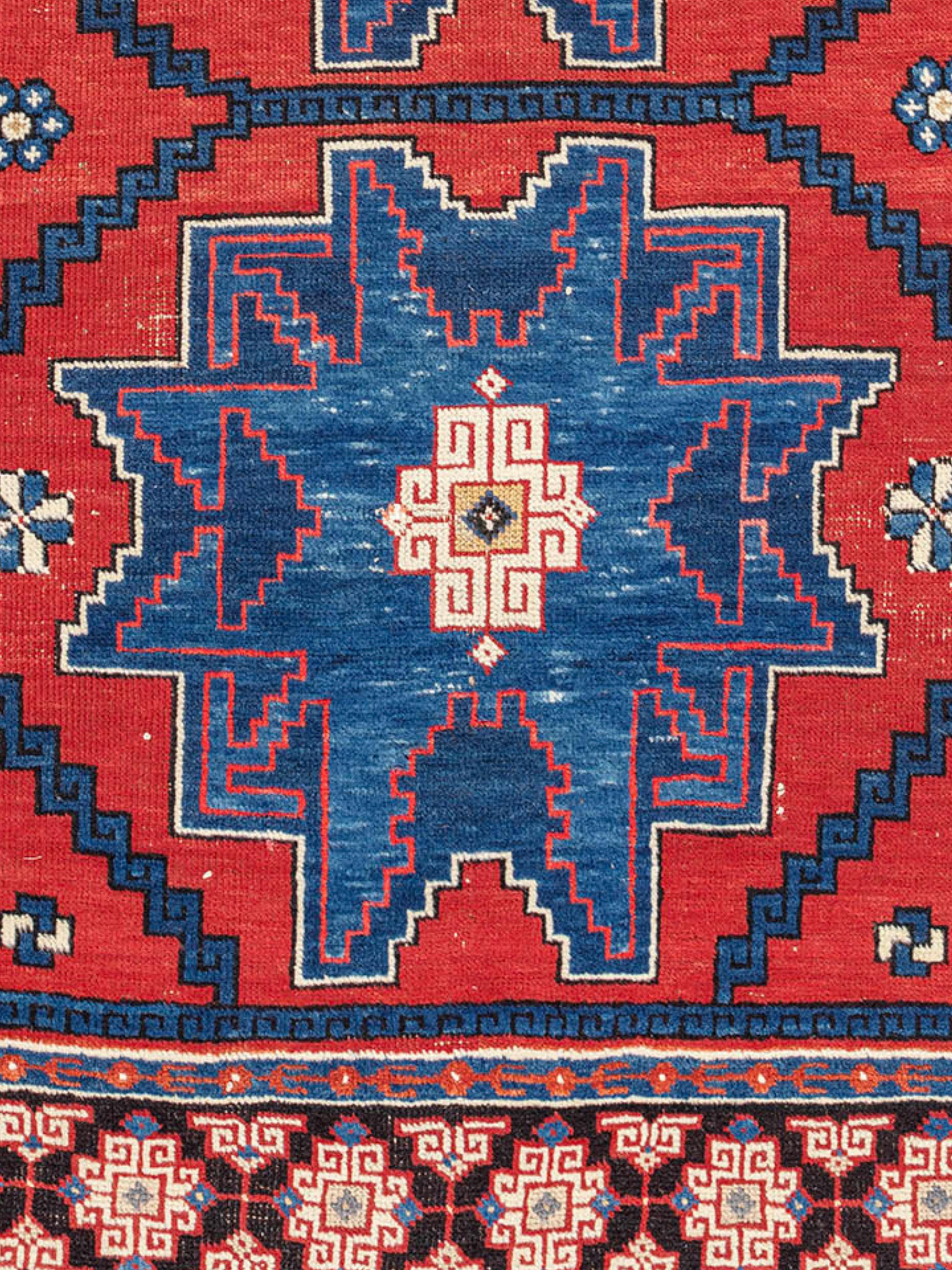 Caucasien Tapis d'Avar, C.C. 1900 en vente