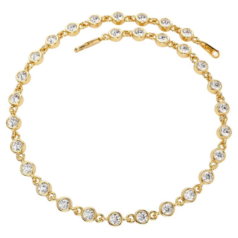 Ava's Dazzling Diamond Bracelet For Sale