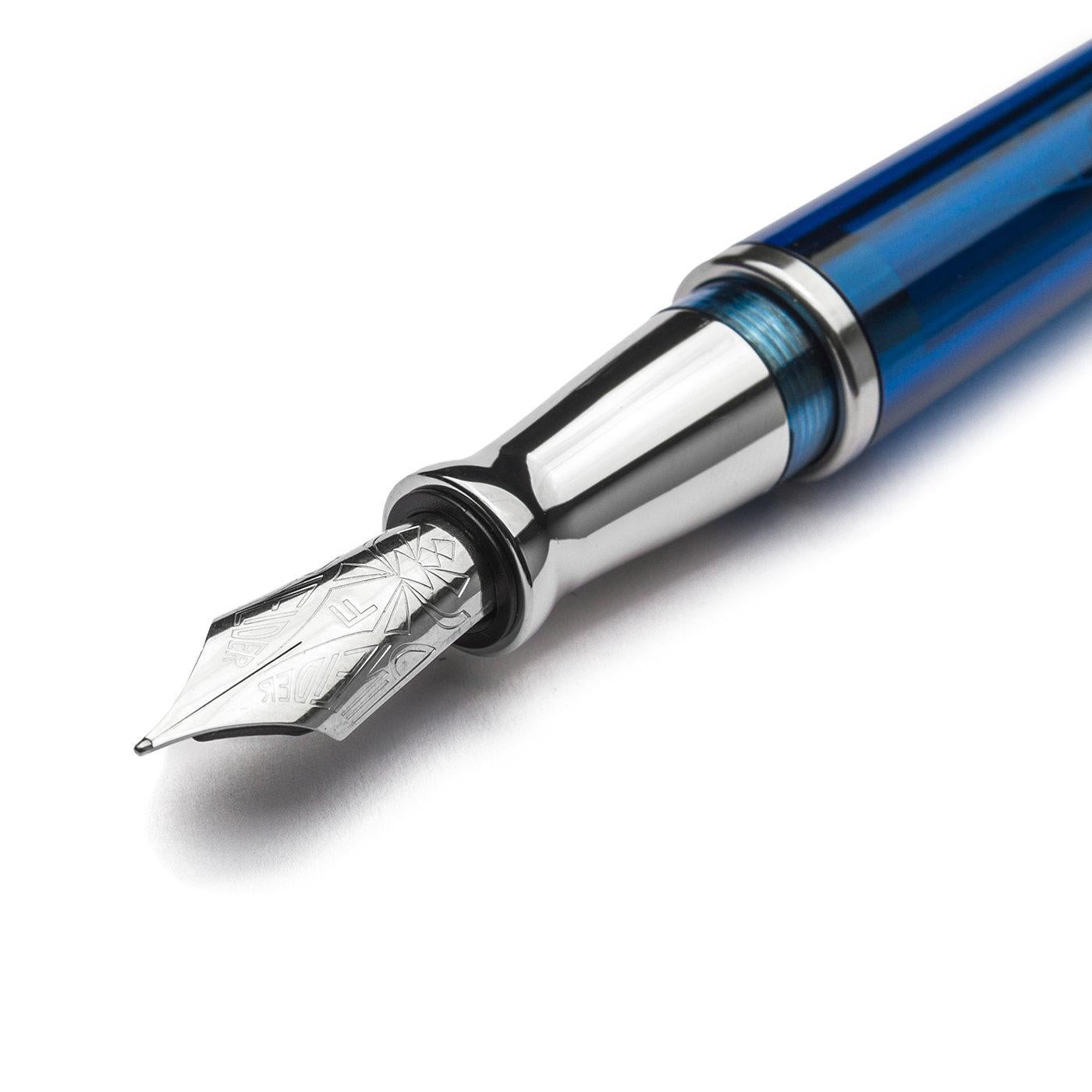 Contemporary Avatar UR Demo Blue Fountain Pen For Sale